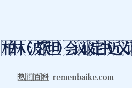 柏林（波茨坦）会议议定书近义词是什么意思的图片